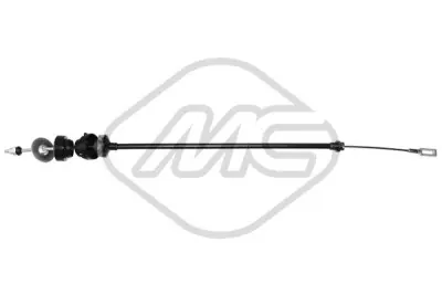 Liquidación Cable de accionamiento, accionamiento del embrague METALCAUCHO 80023